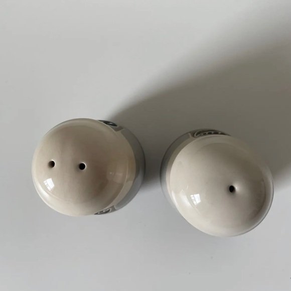 BOHEMIAN SALT & PEPPER Mid Century Ceramic Autumn Leafs - Picture 2 of 4